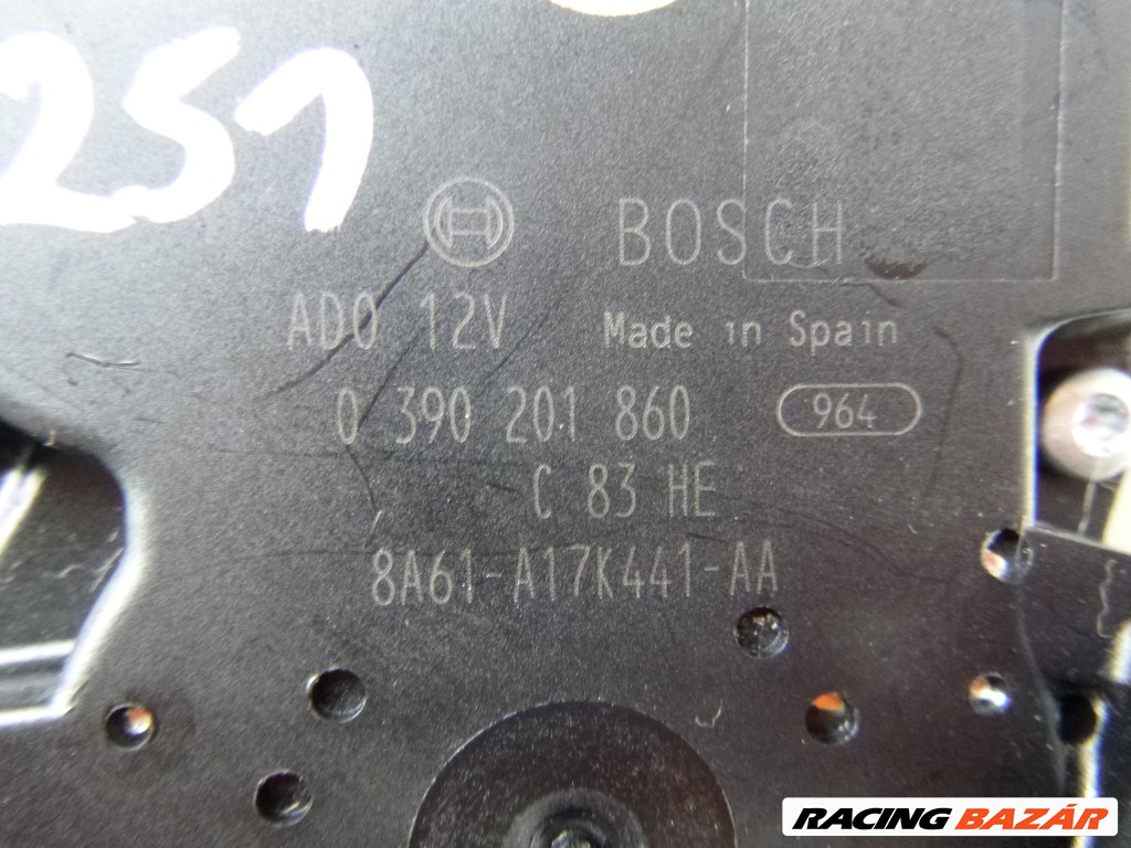 Ford Fiesta hátsó ablaktörlõ motor 8A61A17K441AA 2. kép