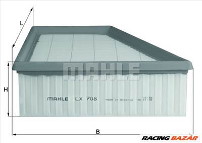 MAHLE LX 708 - légszűrő SEAT SKODA VW VW (SVW)
