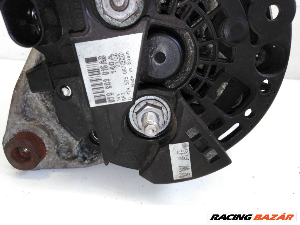 Audi A4 (8E B7) generátor 078903016AB 6. kép