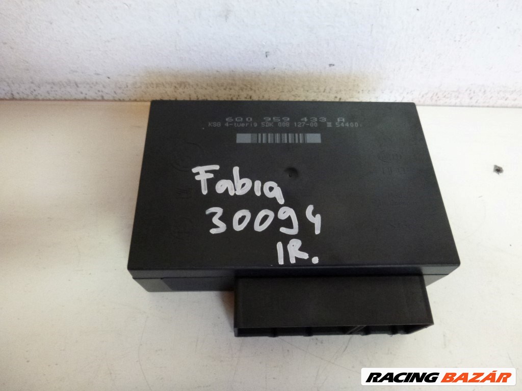 Skoda Fabia (6Y) komfort elektronika 6Q0959433A 1. kép