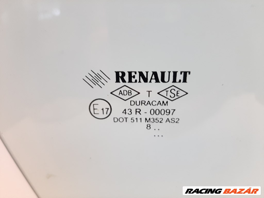 Renault Clio kombi jobb elsõ ajtó üveg lejáró 2. kép
