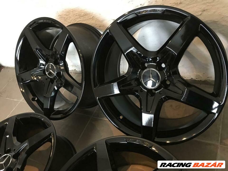 Mercedes AMG 18 coll eredeti gyári cikkszámos felni alufelni 5x112 3. kép