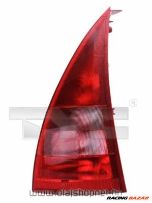 Citroen C3 Hátsó lámpa üres bal 05.12-ig (piros) 1. kép