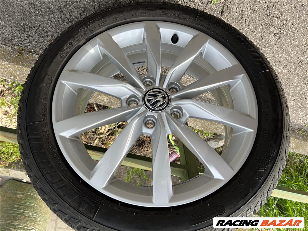 Volkswagen Golf " DIJON " gyári 6X17-es 5X112-es ET48-as könnyűfém felni garnitúra 1. kép