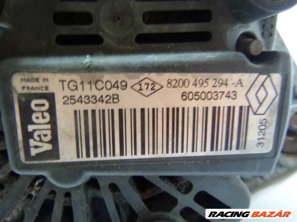 Renault Megane  generátor 8200495294A 2. kép