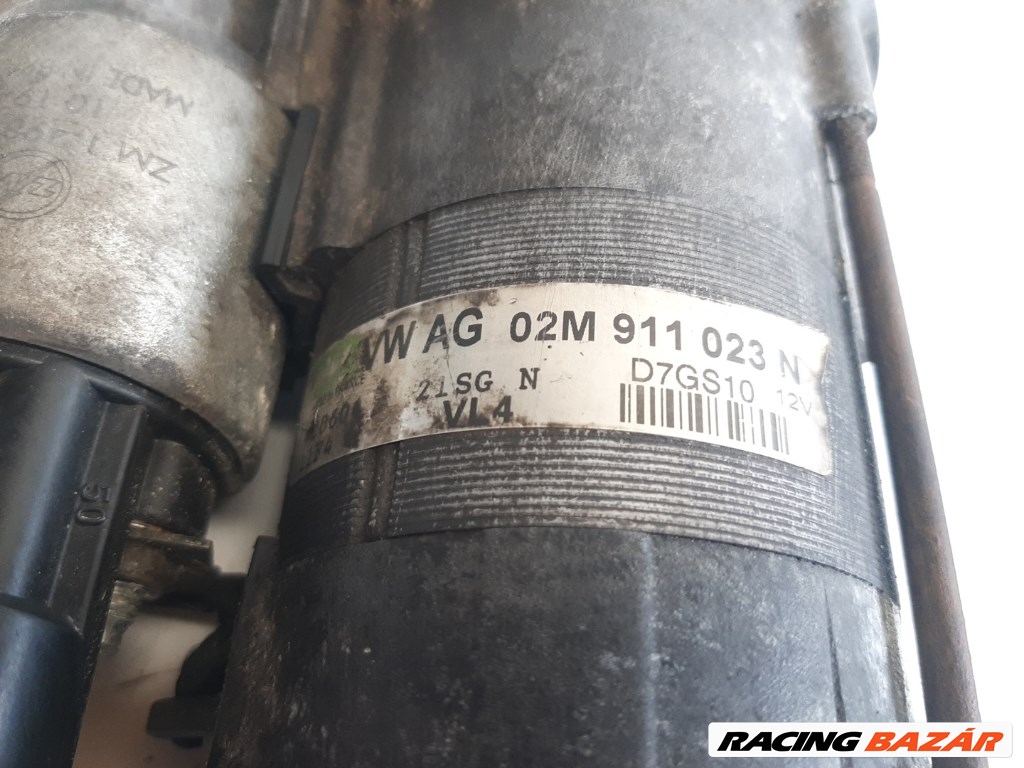 Seat Altea  önindító 02M911023N 5. kép