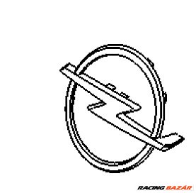 Opel Vectre C 2006- Első Embléma 93186294 AX Gyári 1. kép