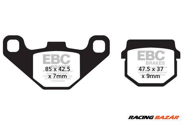 EBC SFA083HH Scooter Sintermetall robogó fékbetét garnitúra 1. kép