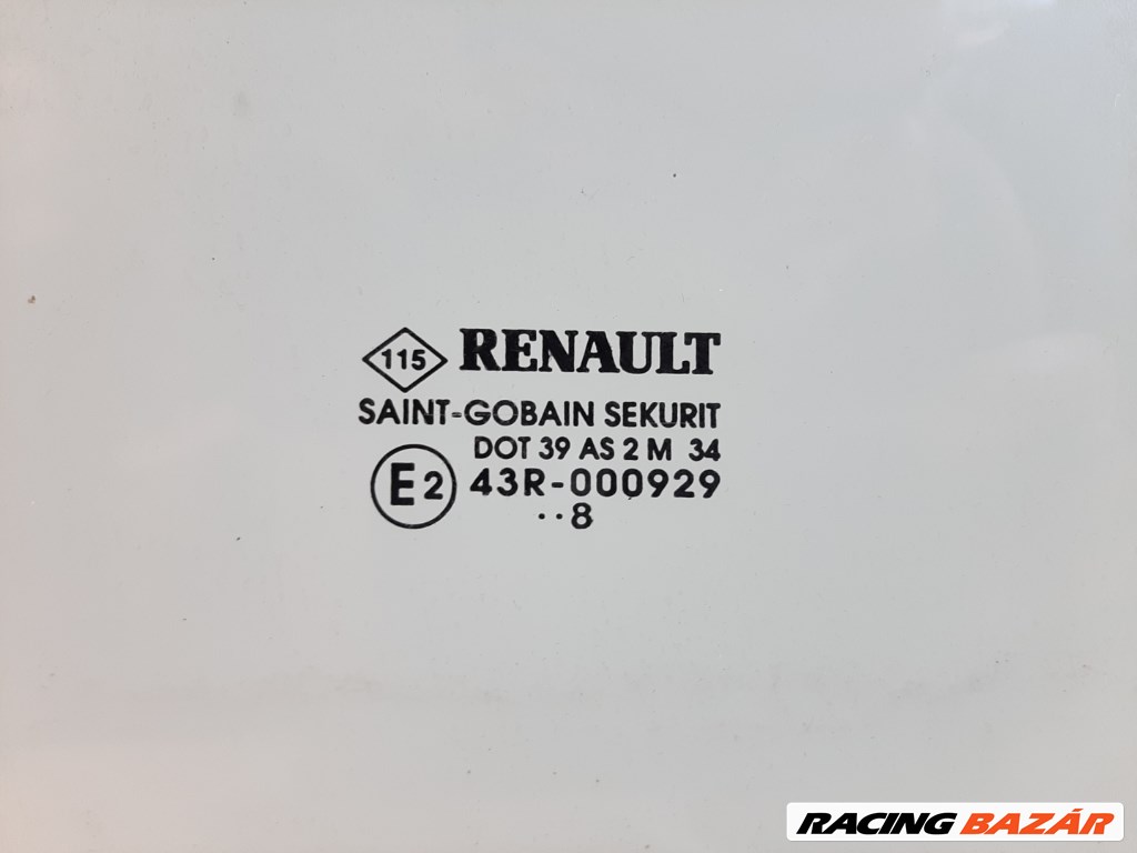 Renault Megane jobb elsõ ajtó üveg lejáró 2. kép