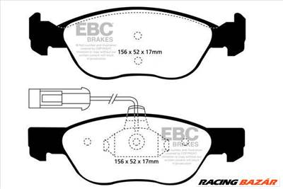 EBC DP41060/2R Yellowstuff fékbetét szett két tárcsához