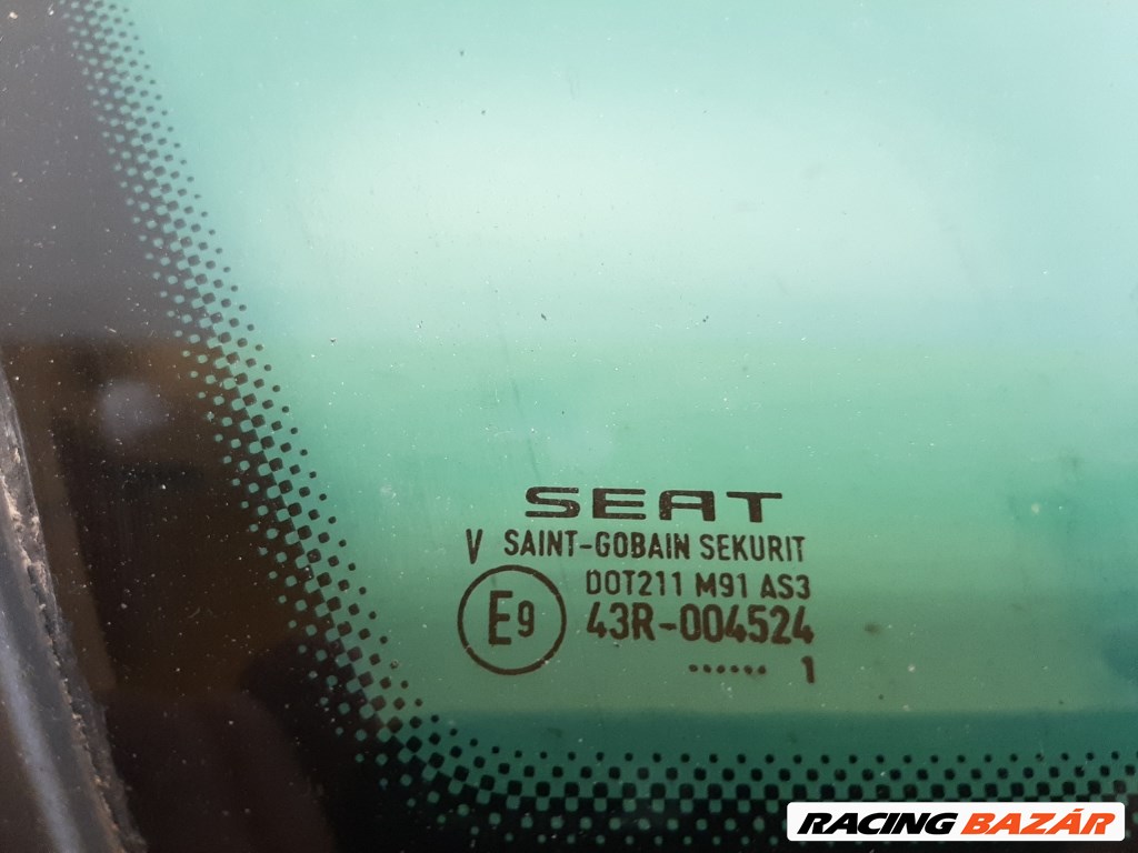 Seat Ibiza kombi bal hátsó oldalfal üveg (karosszéria oldal üveg) 6J8845041 2. kép