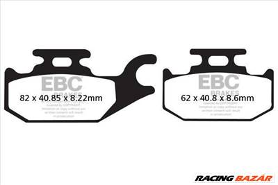 EBC SFA413HH Scooter Sintermetall robogó fékbetét garnitúra