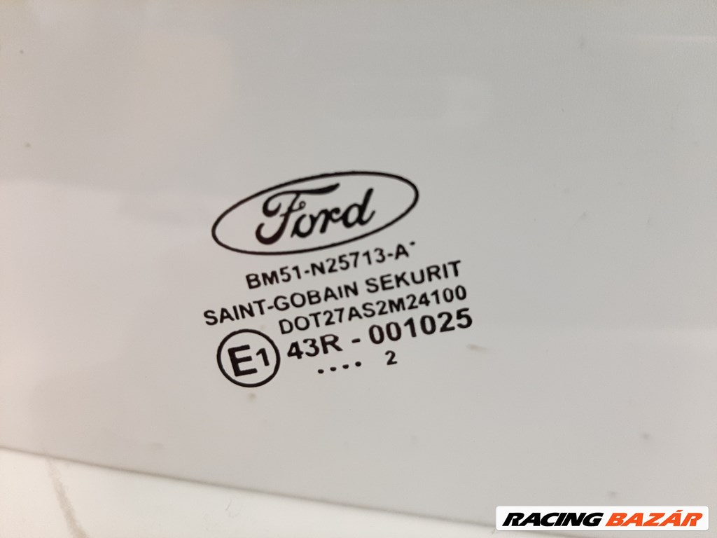 Ford Focus kombi bal hátsó ajtó üveg lejáró BM51N25713A 2. kép