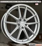 R19 5x112 (73,1) ARCEO MONACO - White-Silver 8.5J ET30 - 9.5J Kétszéles