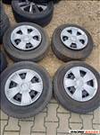 Chevrolet Sonic lemezfelni 5,5x14 4x100 szett 185/75R14 nyárigumikkal sxx3