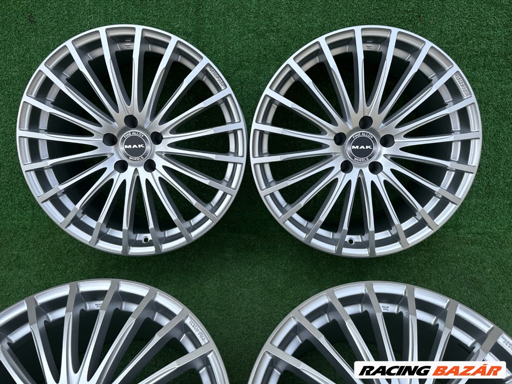 R19 5x112 (66,6) MAK Starlight Silver 9.5J ET35 - 3. kép