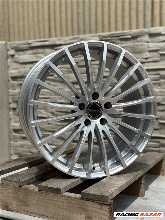 R19 5x112 (66,6) MAK Starlight Silver 9.5J ET35 - 4. kép