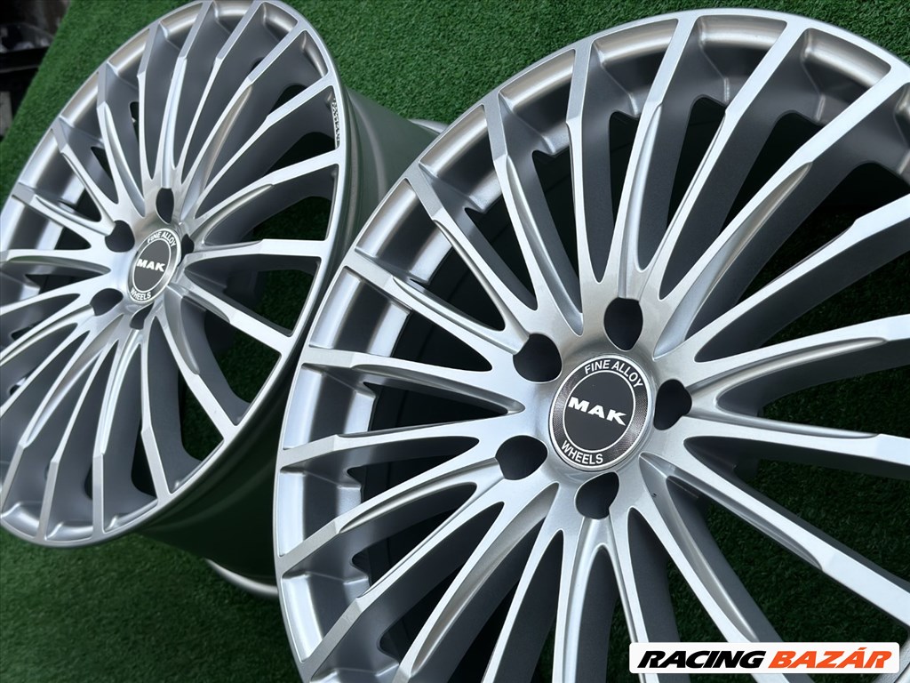 R19 5x112 (66,6) MAK Starlight Silver 9.5J ET35 - 5. kép