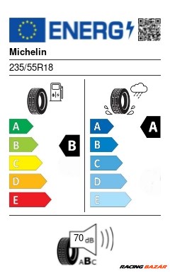 Michelin Latitude Sport 3 XL VOLGrnx 235/55 R18 104V off road, 4x4, suv nyári gumi 2. kép