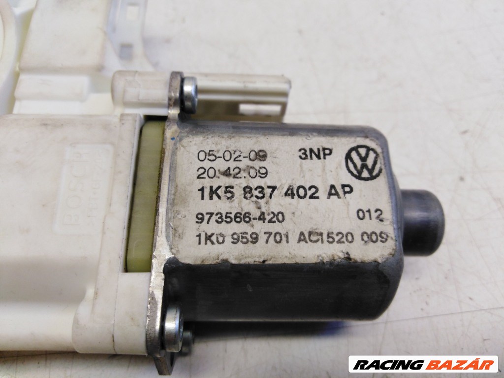 Volkswagen Golf V kombi (1K) jobb elsõ ablakemelõ motor 1K5837402AP 2. kép
