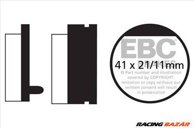 EBC FA052 Premium Organikus Aramid fékbetét garnitúra