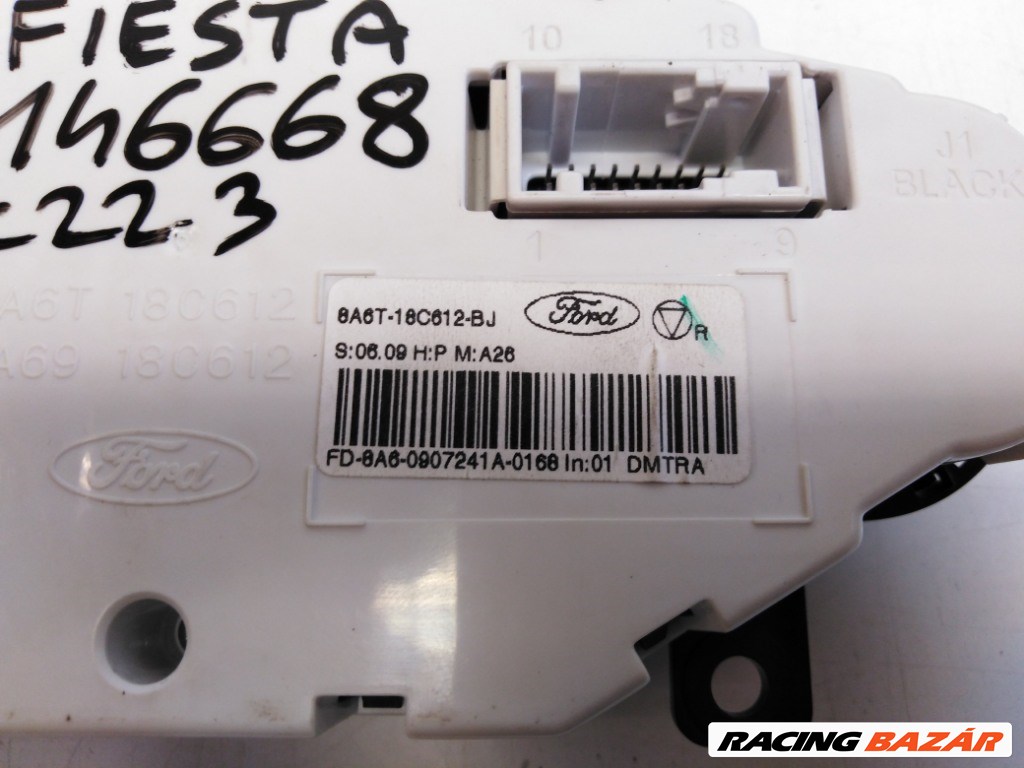 Ford Fiesta  fûtéskapcsoló (fûtés kapcsoló) 8A6T18C612BJ 3. kép