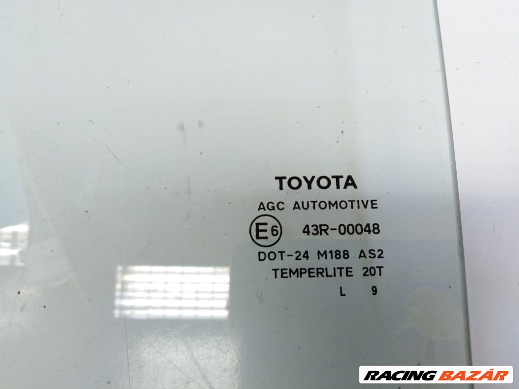 Toyota Yaris (XP90) bal hátsó ajtó üveg lejáró 2. kép