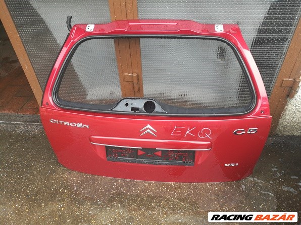 Citroën C5 I EKQ ajtó sárvédő küszöb lökhárító motorháztető csomagtér lámpa 8. kép