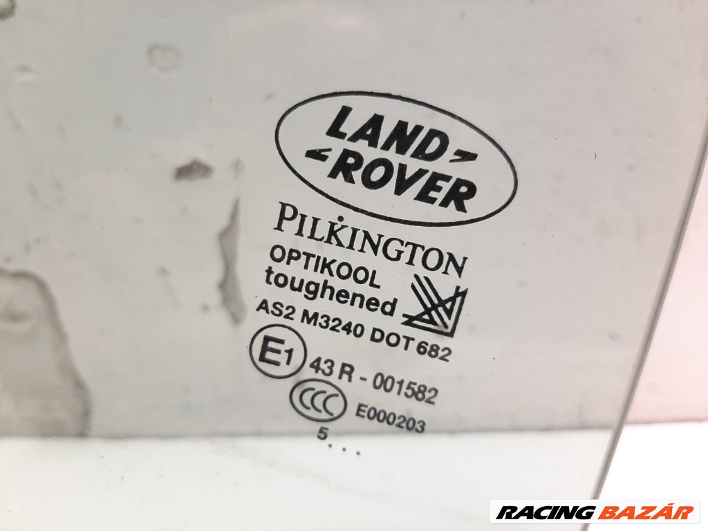 Land Rover Discovery (L319) jobb hátsó ajtó üveg lejáró 2. kép