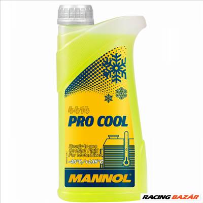 Fagyálló hűtőfolyadék (-40°C / + 135°C) Pro Cool (motorkerékpárokhoz) Mannol 1,08 Kg