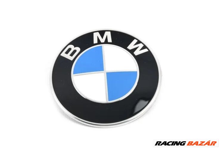 Gyári BMW F96 F97 G01 G05 G06 G07 G29 82mm-es motorháztető - csomagtartó embléma 51147499154 1. kép