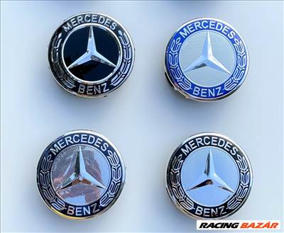 Új Mercedes 75mm felni alufelni kupak közép felniközép felnikupak embléma jel