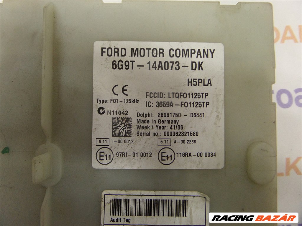 Ford Galaxy III MK3 Eladó  2,0 TDCI dízel utastér biztosíték Gem modul 2. kép