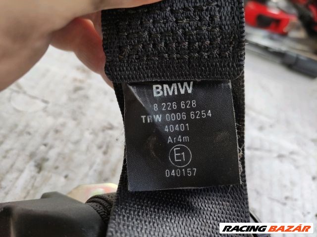 BMW 3-as sorozat E36 Jobb első Biztonsági Öv 8226628 4. kép