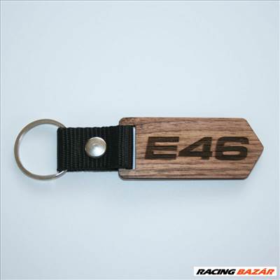 Egyedi kulcstartó E46 felirattal