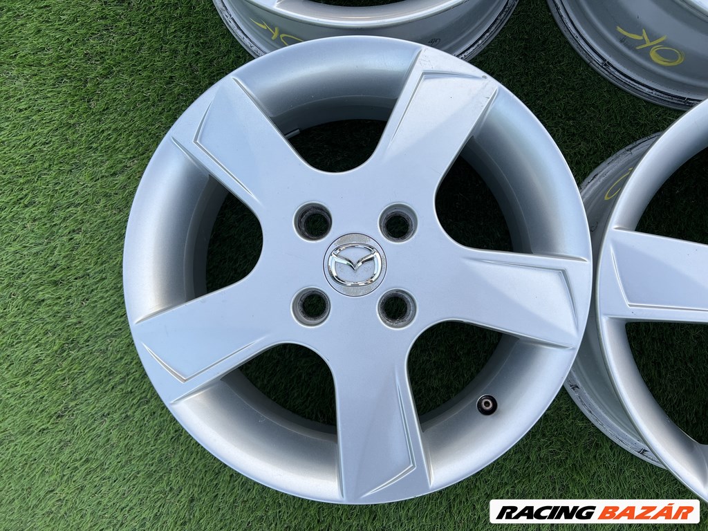 4x108 15" Mazda 2 gyári alufelni 6Jx15h2 ET52,5 2. kép