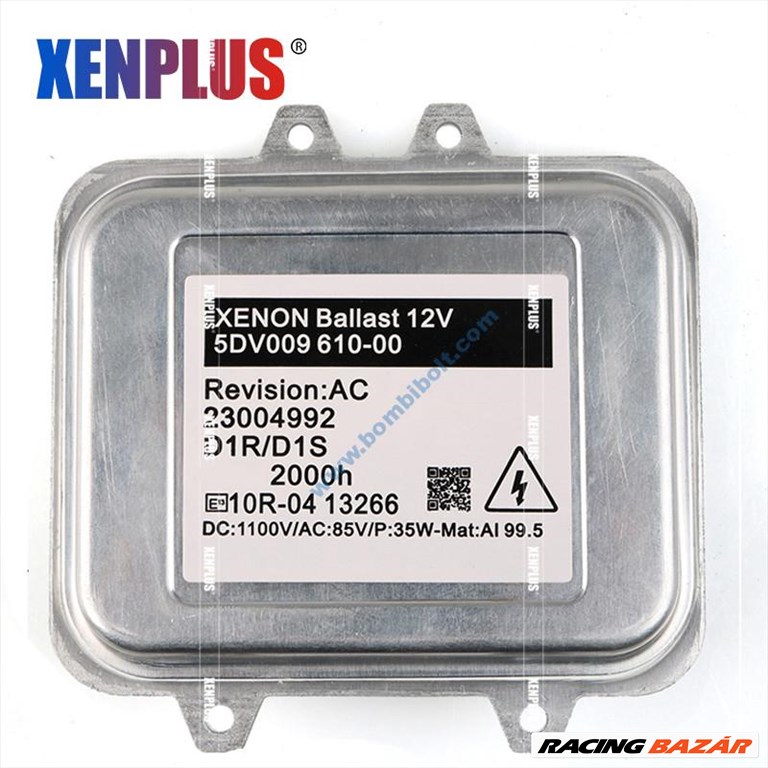 D1S D1R XENPLUS xenon lámpa vezérlő elektronika, "trafó" ballast  5DV 009 610-00 , 5DV00961000, X5 M E70, X6 E71 1. kép