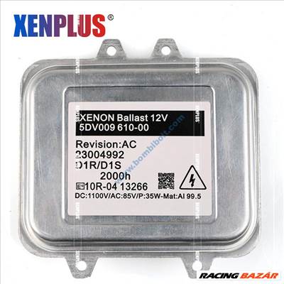D1S D1R XENPLUS xenon lámpa vezérlő elektronika, "trafó" ballast  5DV 009 610-00 , 5DV00961000, X5 M E70, X6 E71
