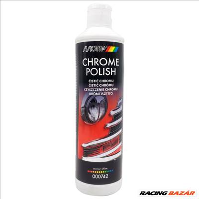 Krómtisztító, polírozó 500ml Motip 000742