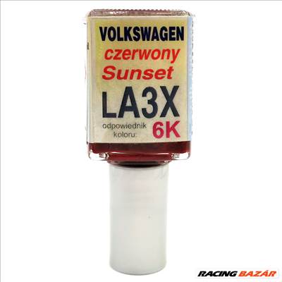 Javítófesték Volkswagen Sunset (piros) LA3X 6K Arasystem 10ml