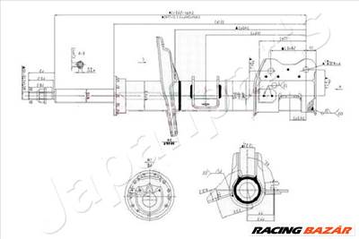 JAPANPARTS MM-00159 - lengéscsillapító LANCIA