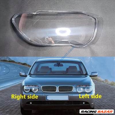 BMW E65 lámpabúra, fényszóró búra 2001-2004 Bal oldal (sofőr oldal)
