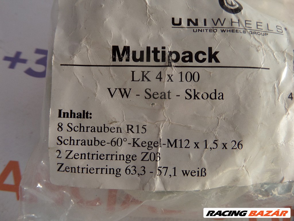 Seat Toledo Eladó új 16-20db-os kerékcsavar szett, Volkswagen,Skoda,Seat 2. kép