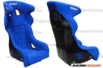 Bimarco Hamer Pro Kék velúr sport ülés FIA