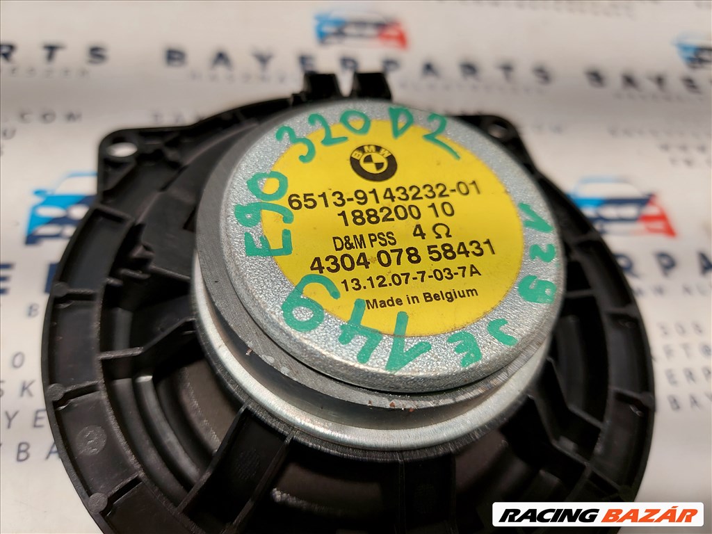 BMW E87 E88 E90 E91 E92 E93 hátsó hangszóró (888965) 65139143231 3. kép