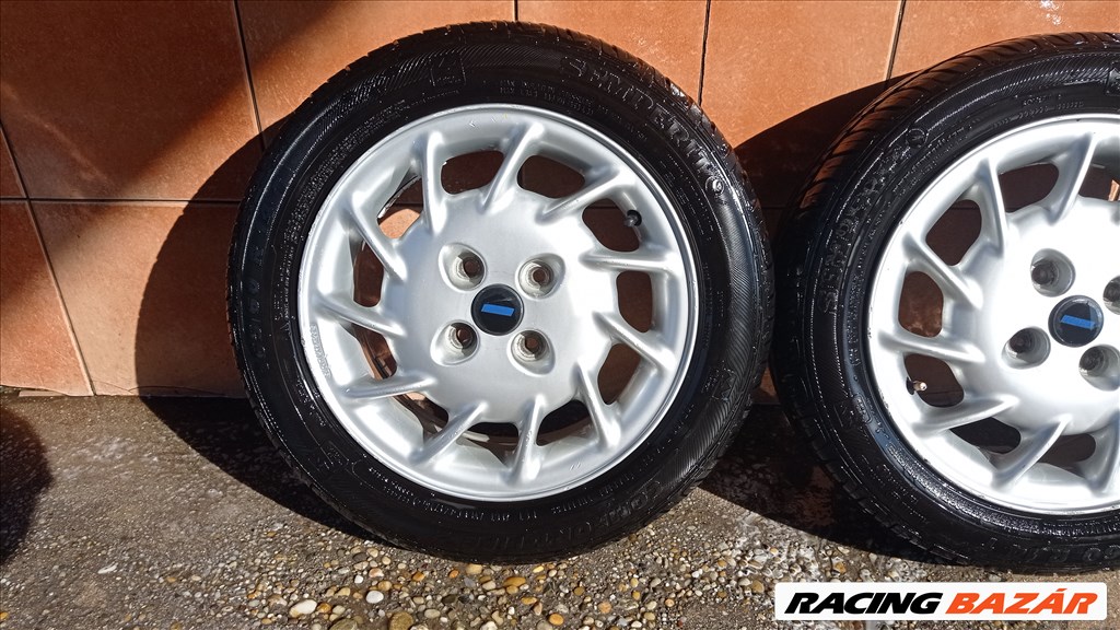 FIAT CEICENTO 14" ALUFELNI 4X98 NYARI 165/60R14 GUMIVAL OLCSÒN!!! 4. kép