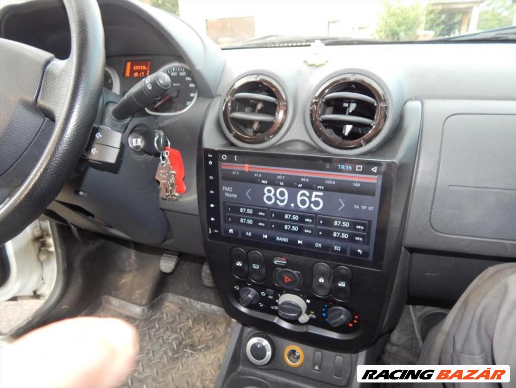 Dacia Duster, Logan CarPlay Android Multimédia GPS Navigációs Fejegység Rádió 5. kép