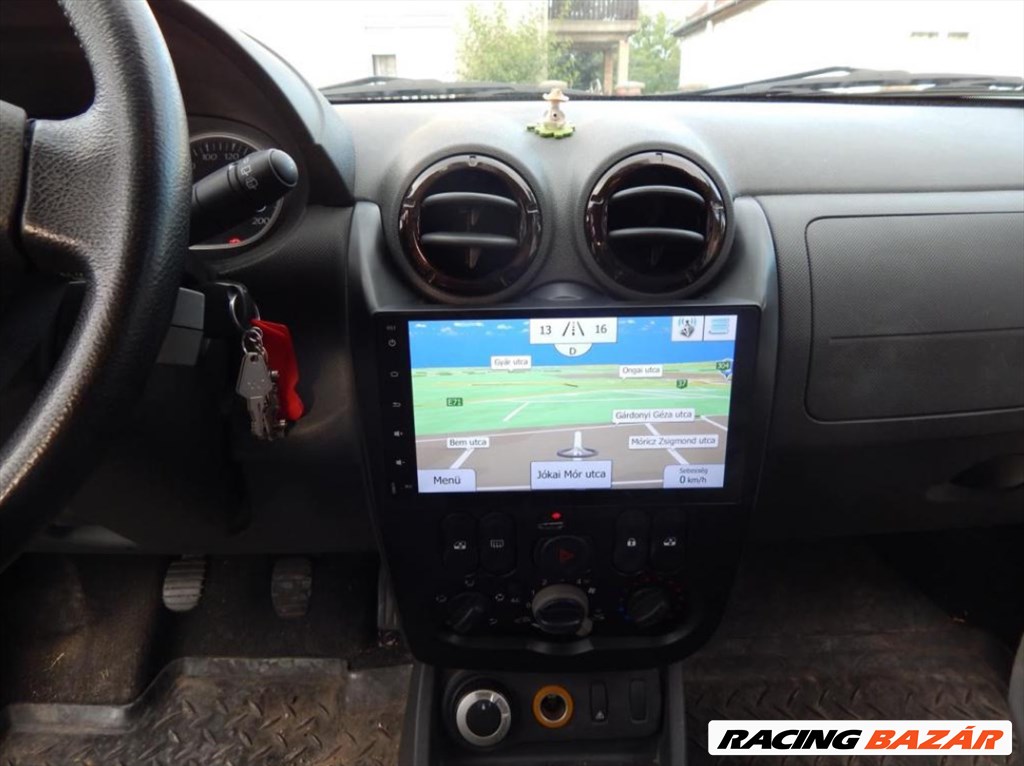 Dacia Duster, Logan CarPlay Android Multimédia GPS Navigációs Fejegység Rádió 6. kép