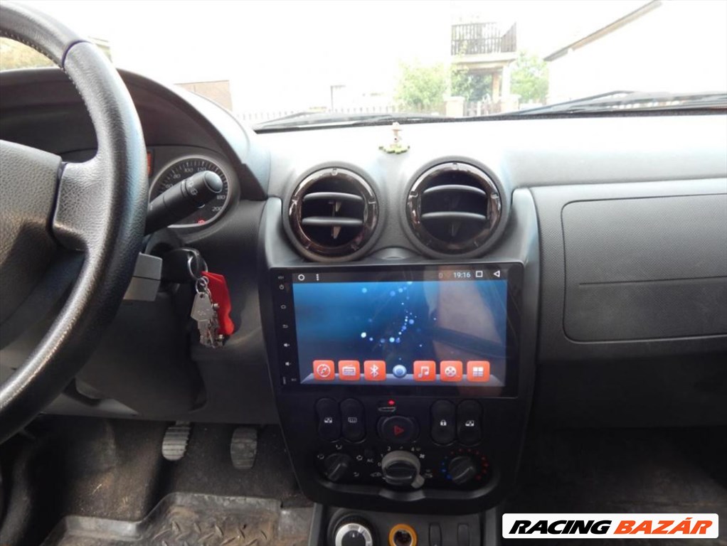 Dacia Duster, Logan CarPlay Android Multimédia GPS Navigációs Fejegység Rádió 7. kép