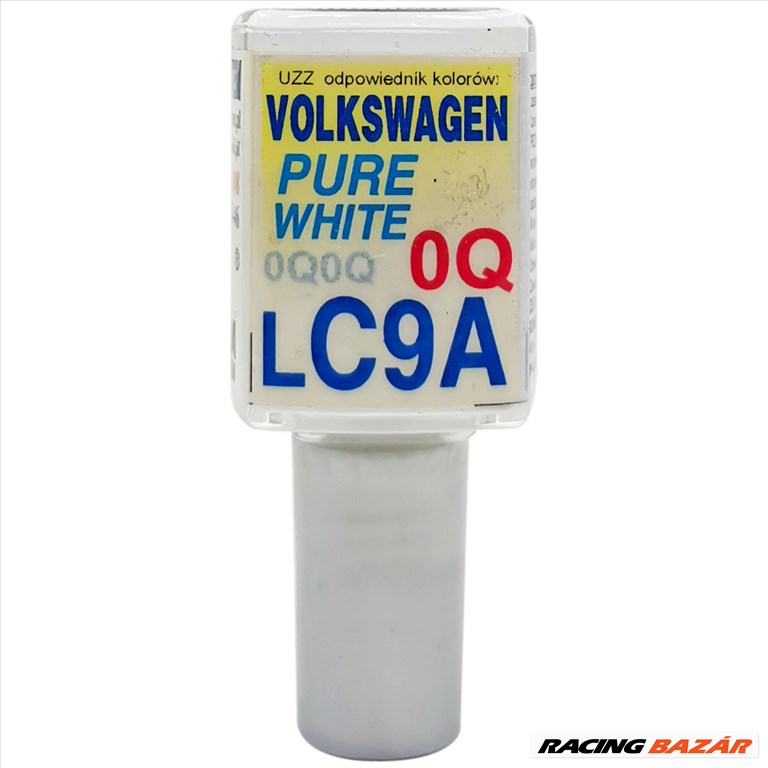 Javítófesték Volkswagen Pure White LC9A 0Q Arasystem 10ml 1. kép